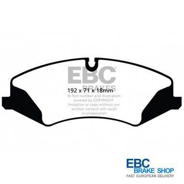 EBC Extra-Duty Greenstuff-6000 Brake Pads DP62123