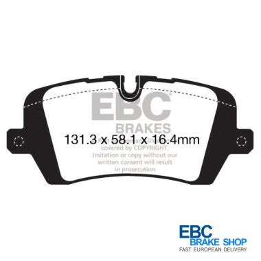 EBC Extra-Duty Greenstuff-6000 Brake Pads DP62161