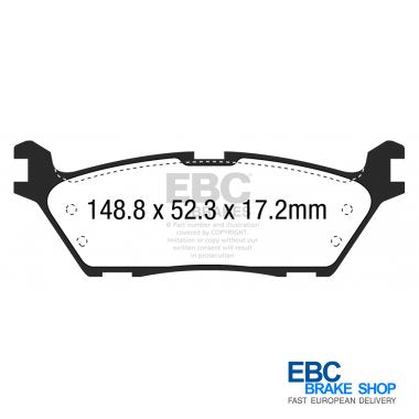 EBC Extra-Duty Greenstuff-6000 Brake Pads DP63037