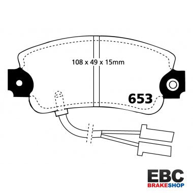 EBC Ultimax Brake Pads DP653