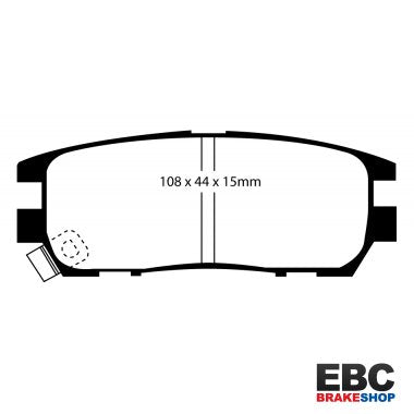 EBC Extra-Duty Greenstuff-6000 Brake Pads DP6958