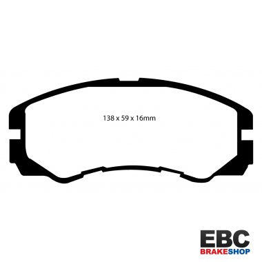 EBC Extra-Duty Greenstuff-6000 Brake Pads DP6973