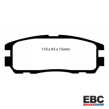 EBC Extra-Duty Greenstuff-6000 Brake Pads DP6974