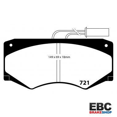 EBC Ultimax Brake Pads DP721
