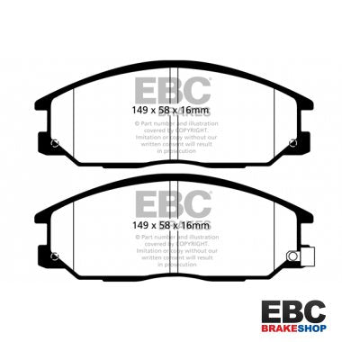 EBC Ultimax Brake Pads DPX2049