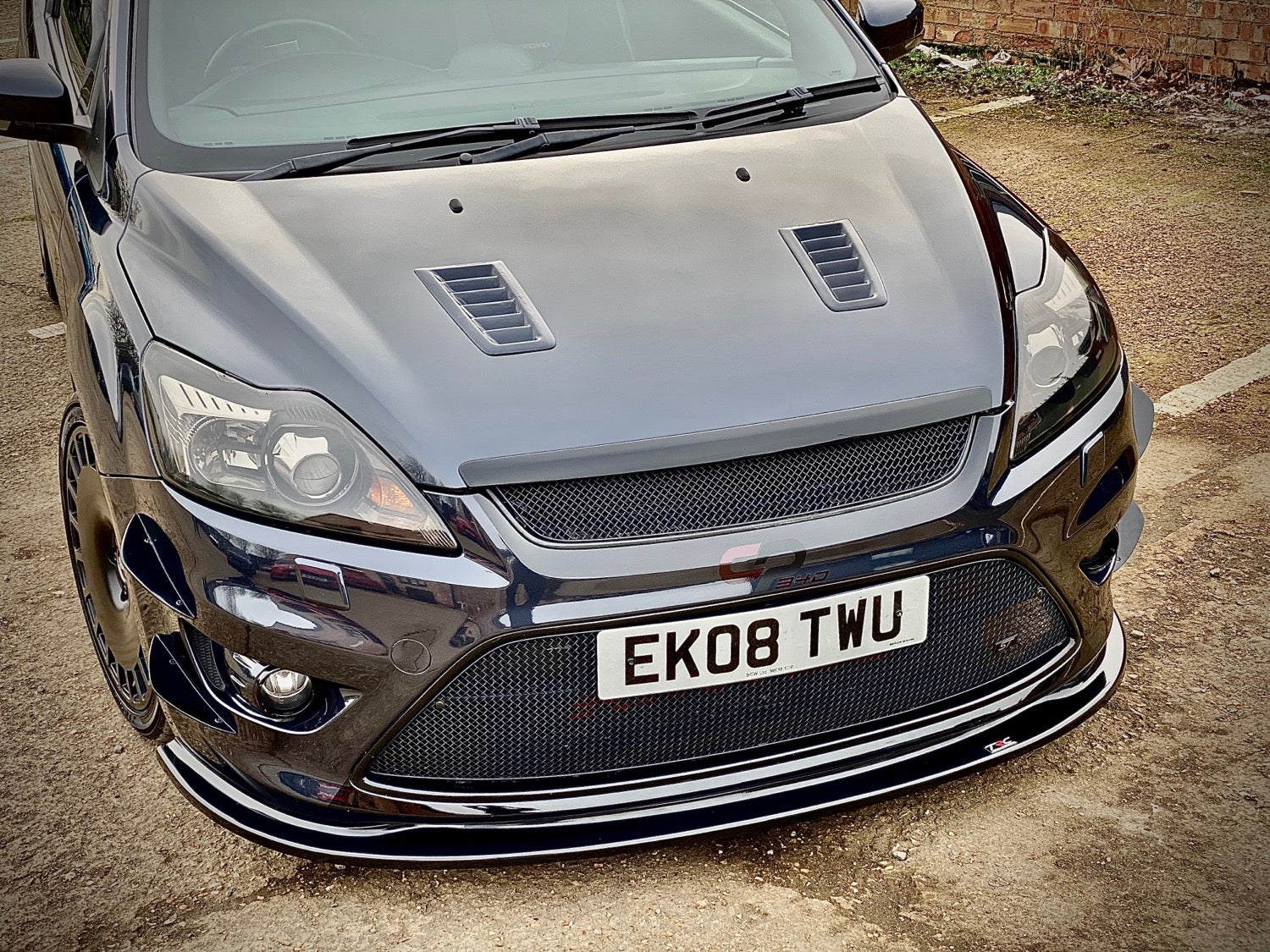 Ford Focus MK2.5 ST225 V2 Front Splitter