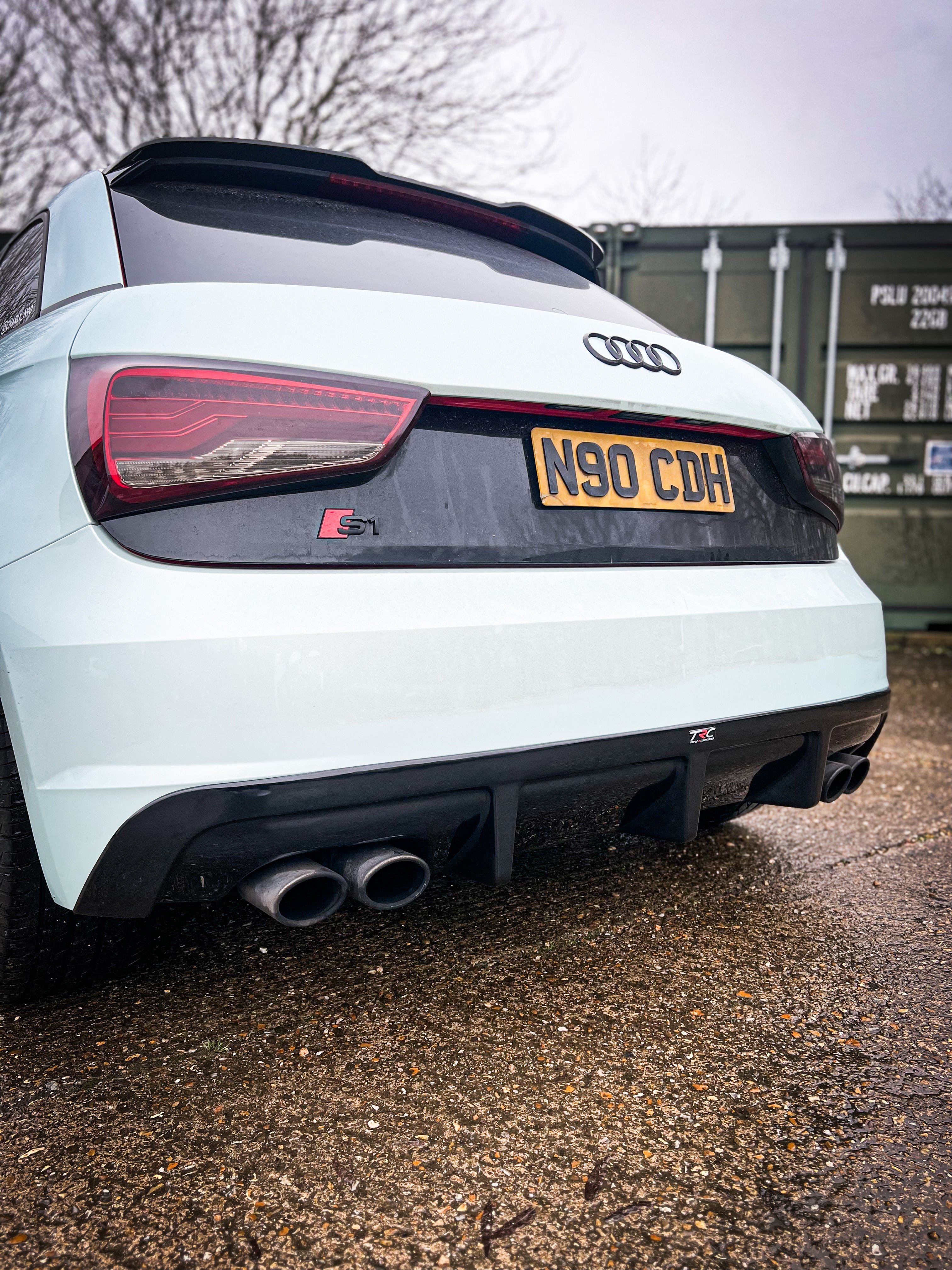 Audi S1 8X Rear Finned Diffuser