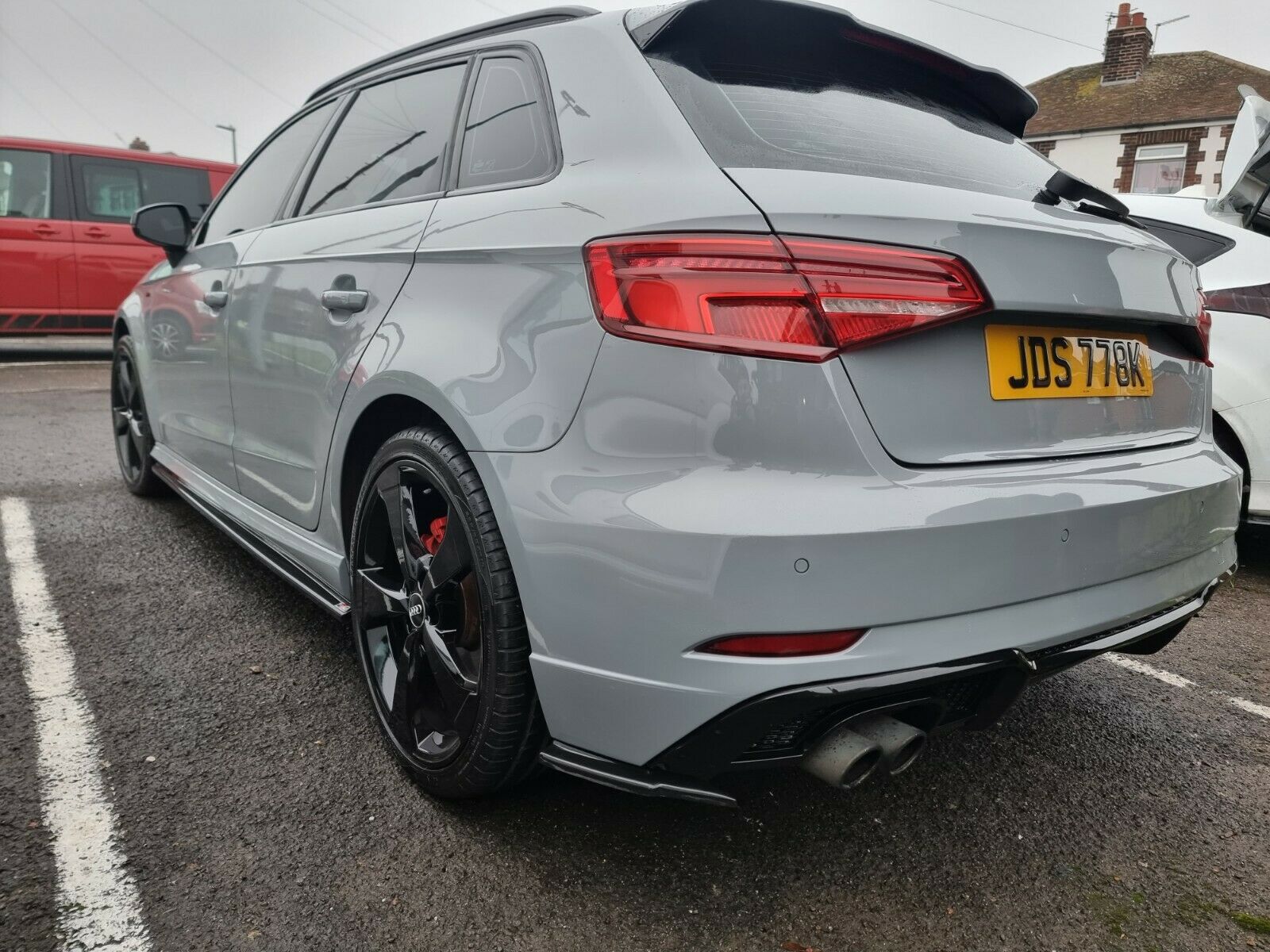 Audi A3 8V S-Line Sportback Rear Spats