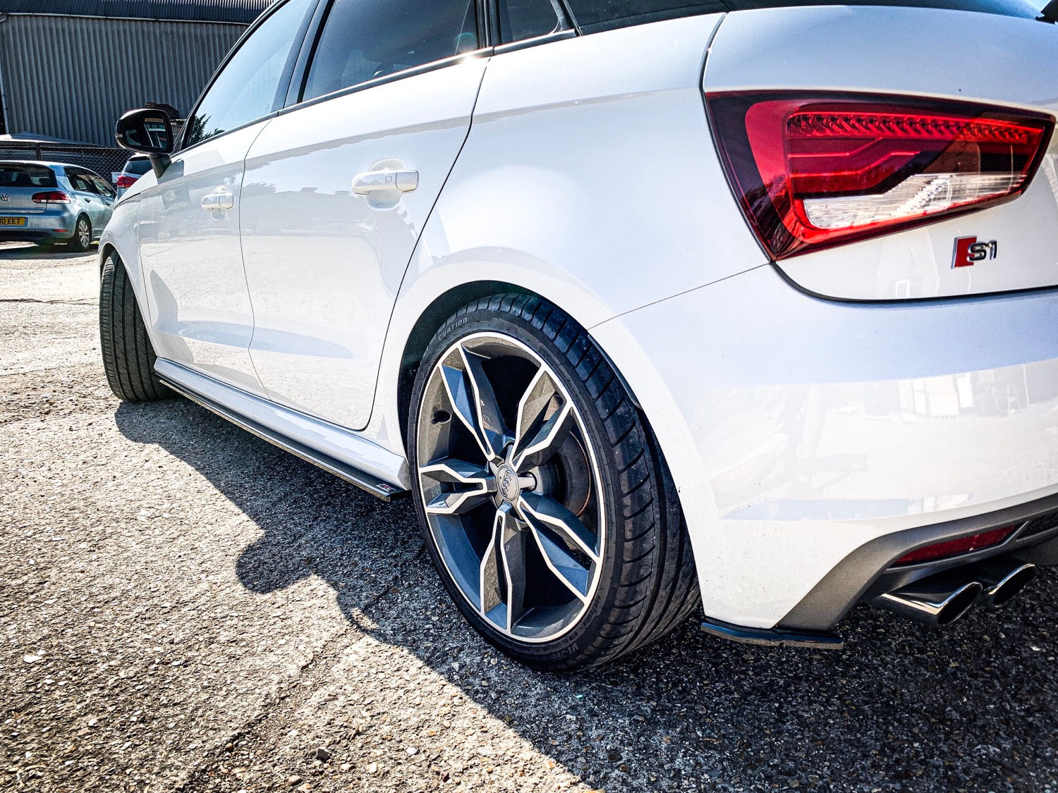 Audi S1 / S-Line 8X Side Skirt Splitters