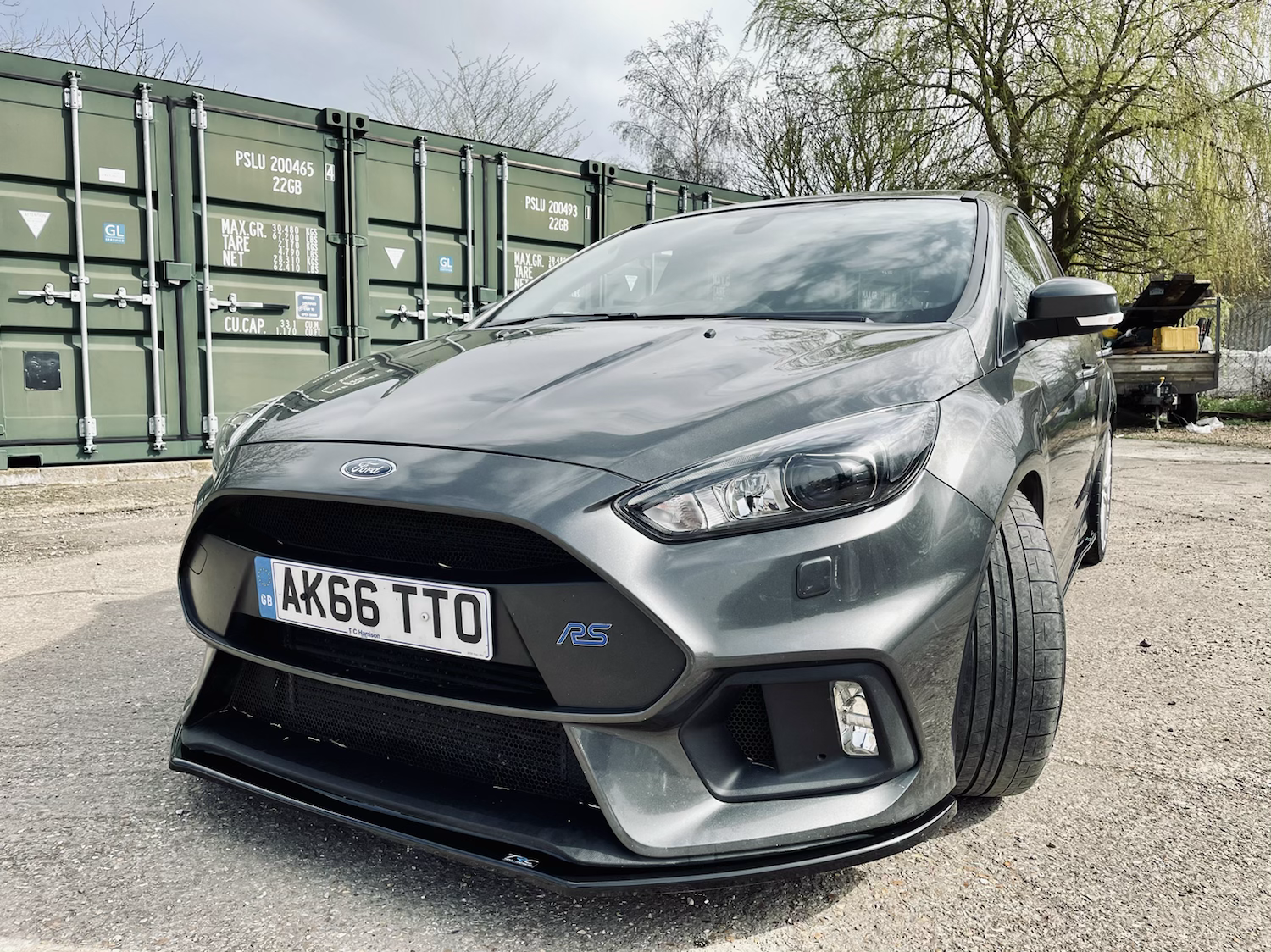 Ford Focus MK3 RS V2 Front Splitter