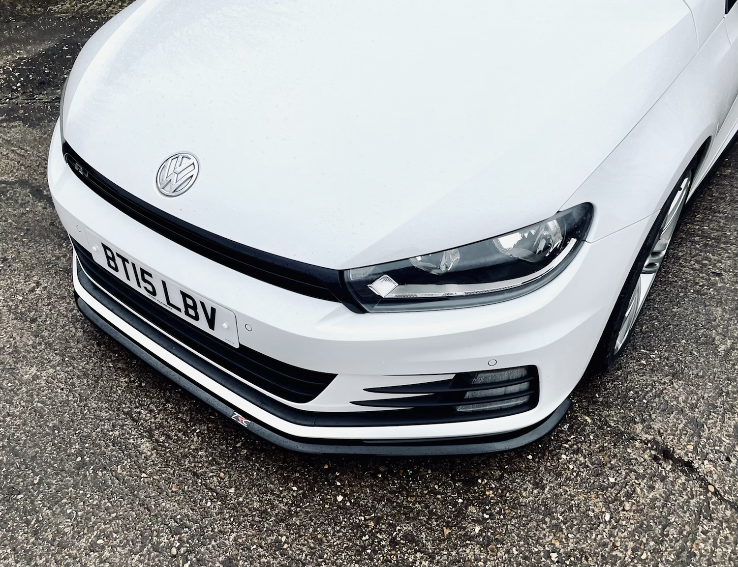 Volkswagen Scirocco R-Line FL Front Splitter