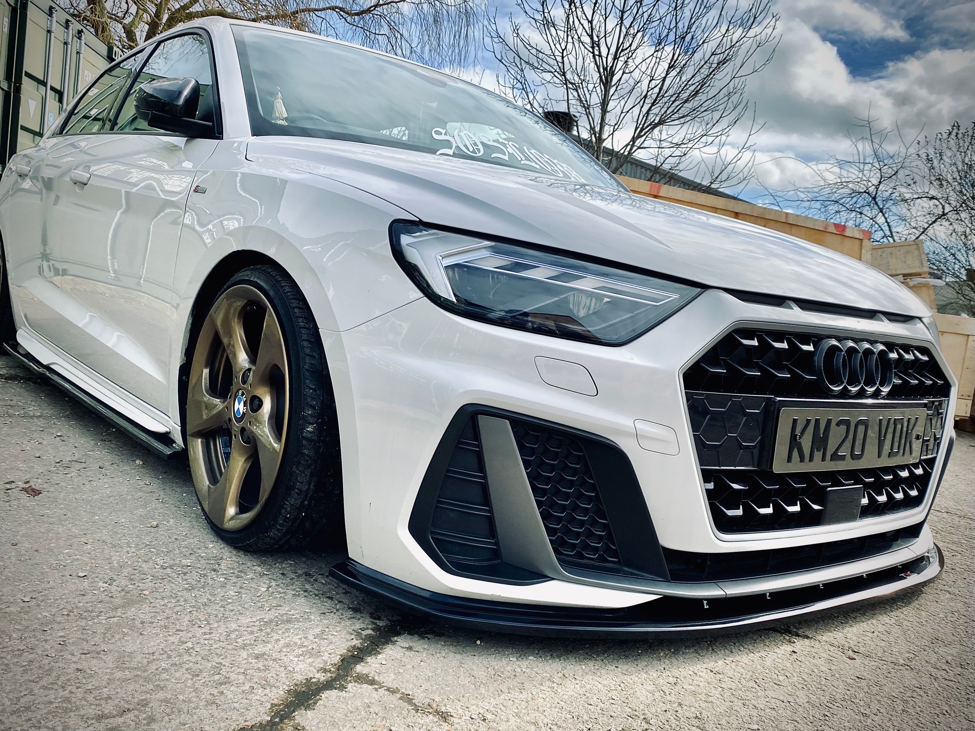 Audi A1 S-Line 8Y Front Splitter