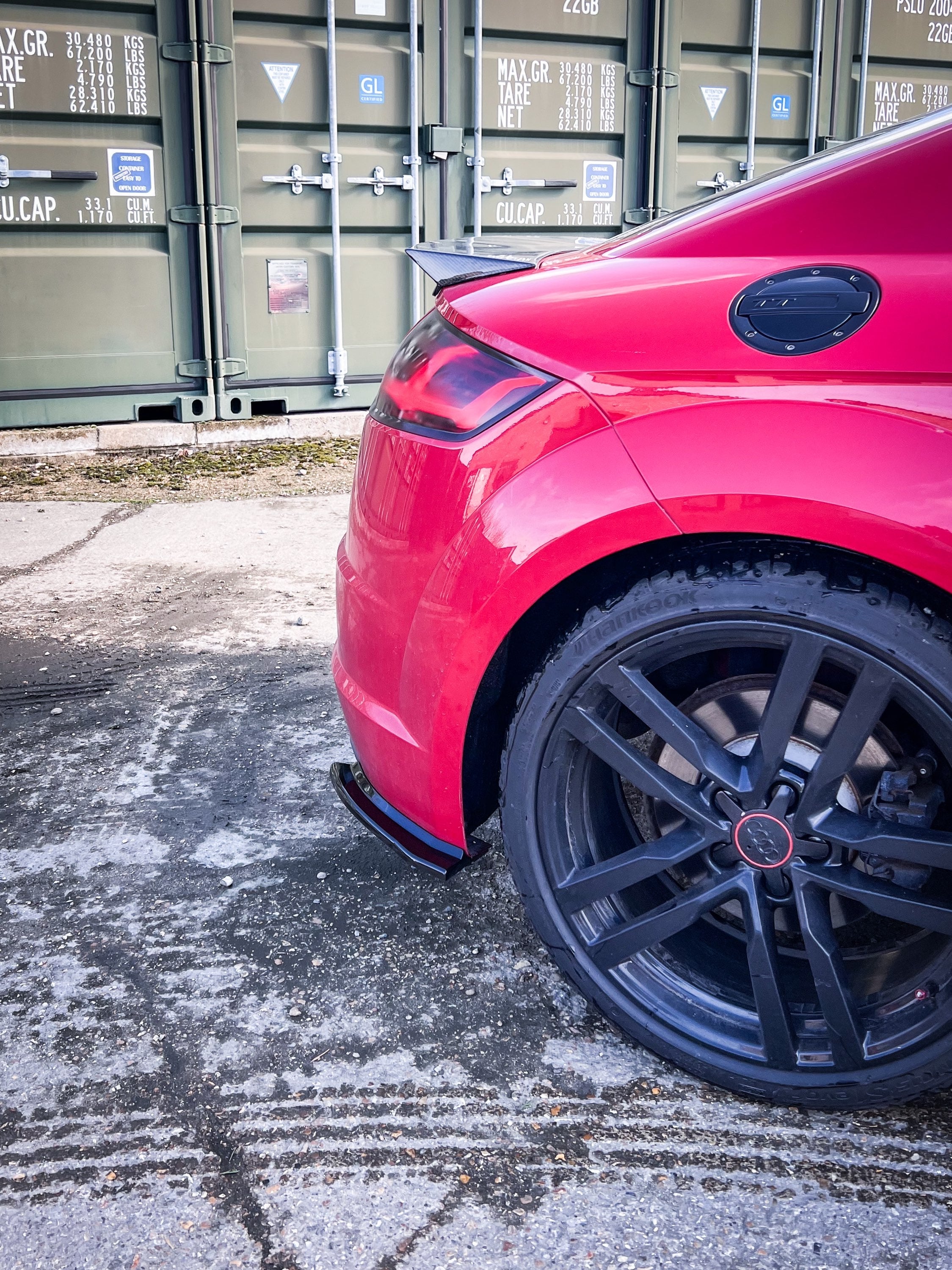 Audi TT MK3 S-Line Rear Spats