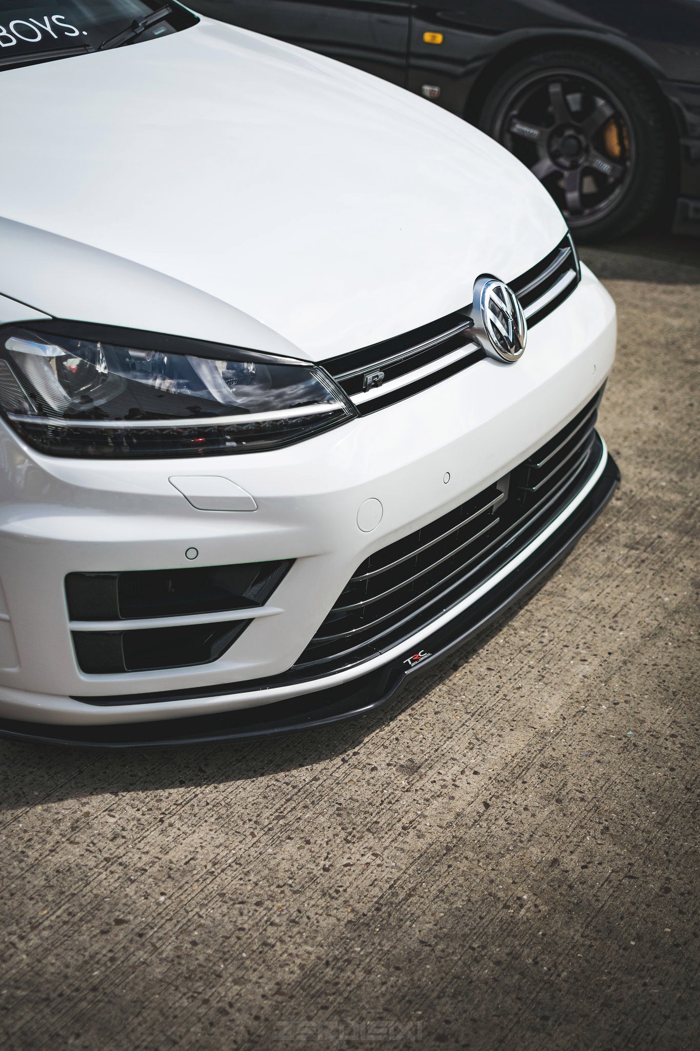 Volkswagen Golf MK7 R V2 Front Splitter