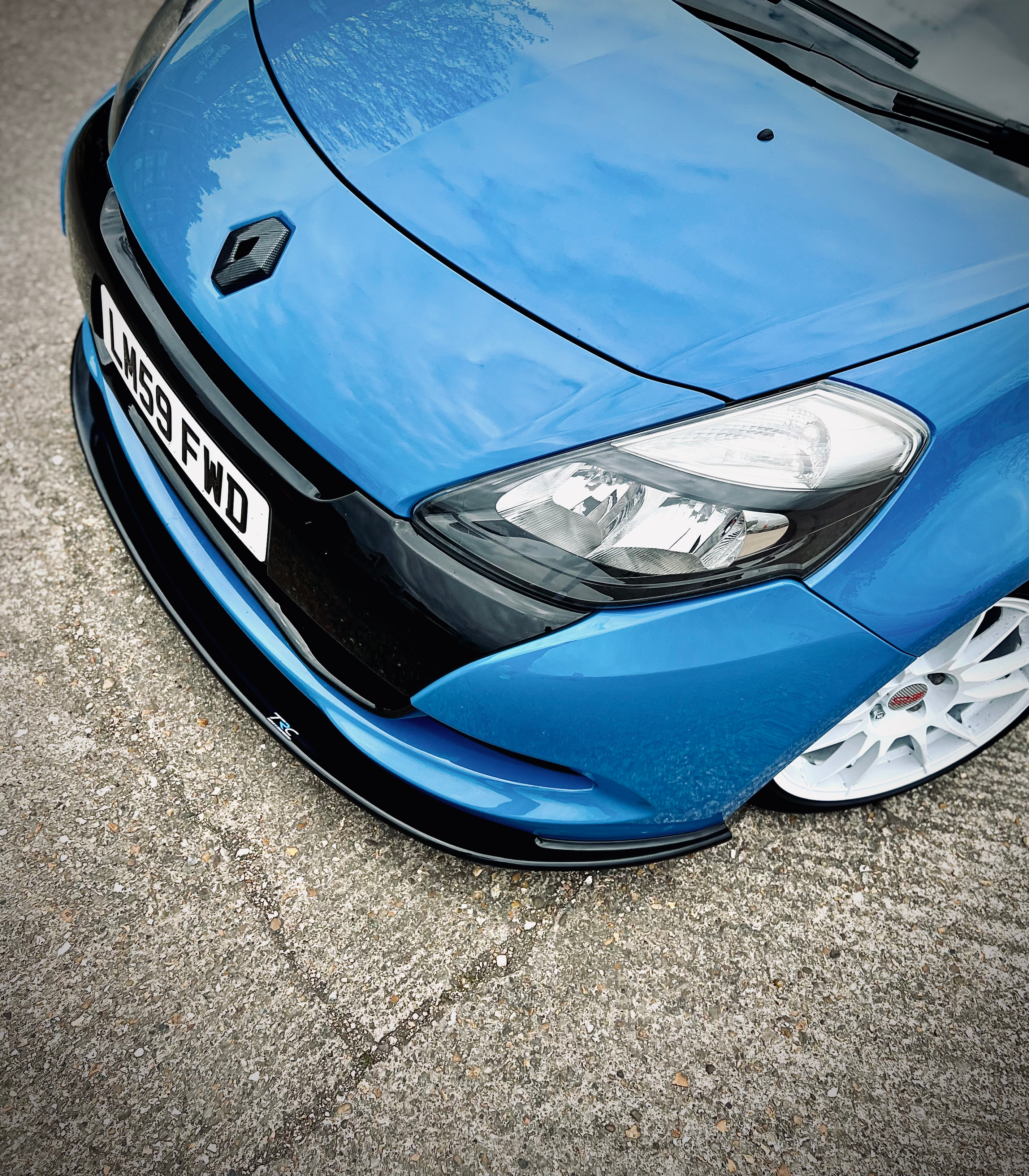 Renault Clio MK3 RS200 Front Splitter