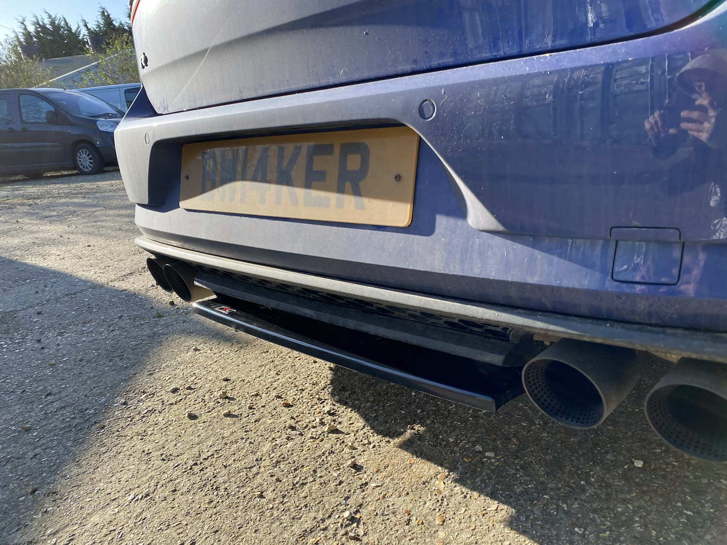 Volkswagen Golf MK7.5 R Rear Centre Blade