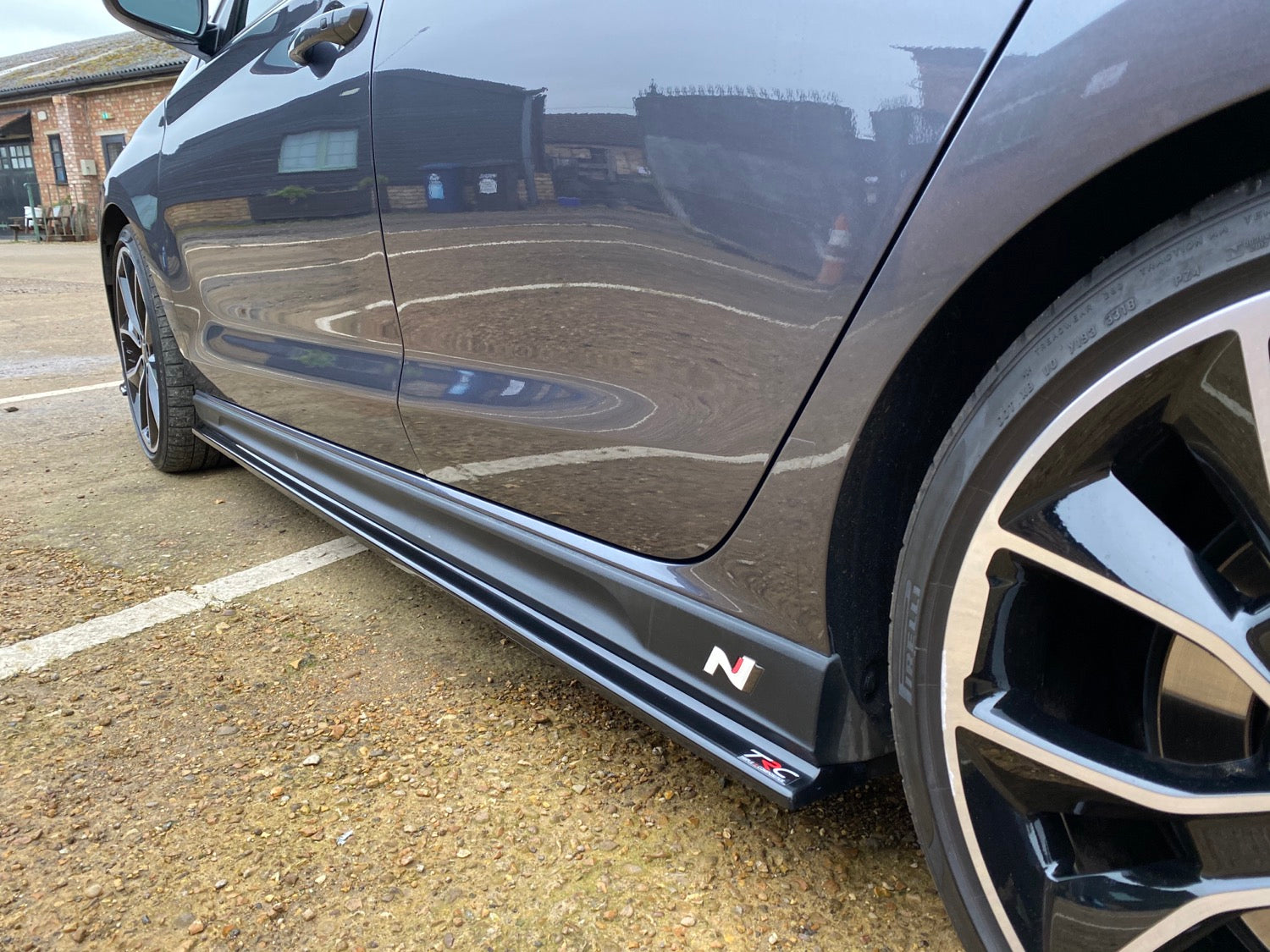 Hyundai I30N Side skirt Splitters