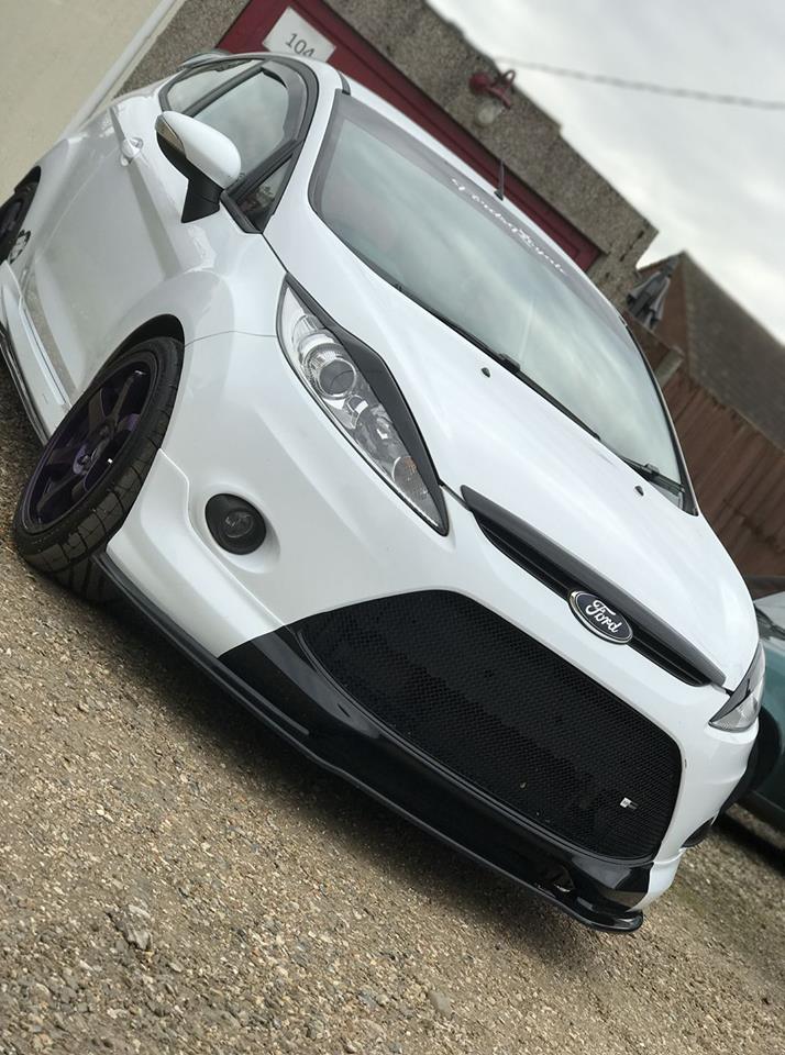 Ford Fiesta MK7 Zetec S RS Style Bonnet Lip