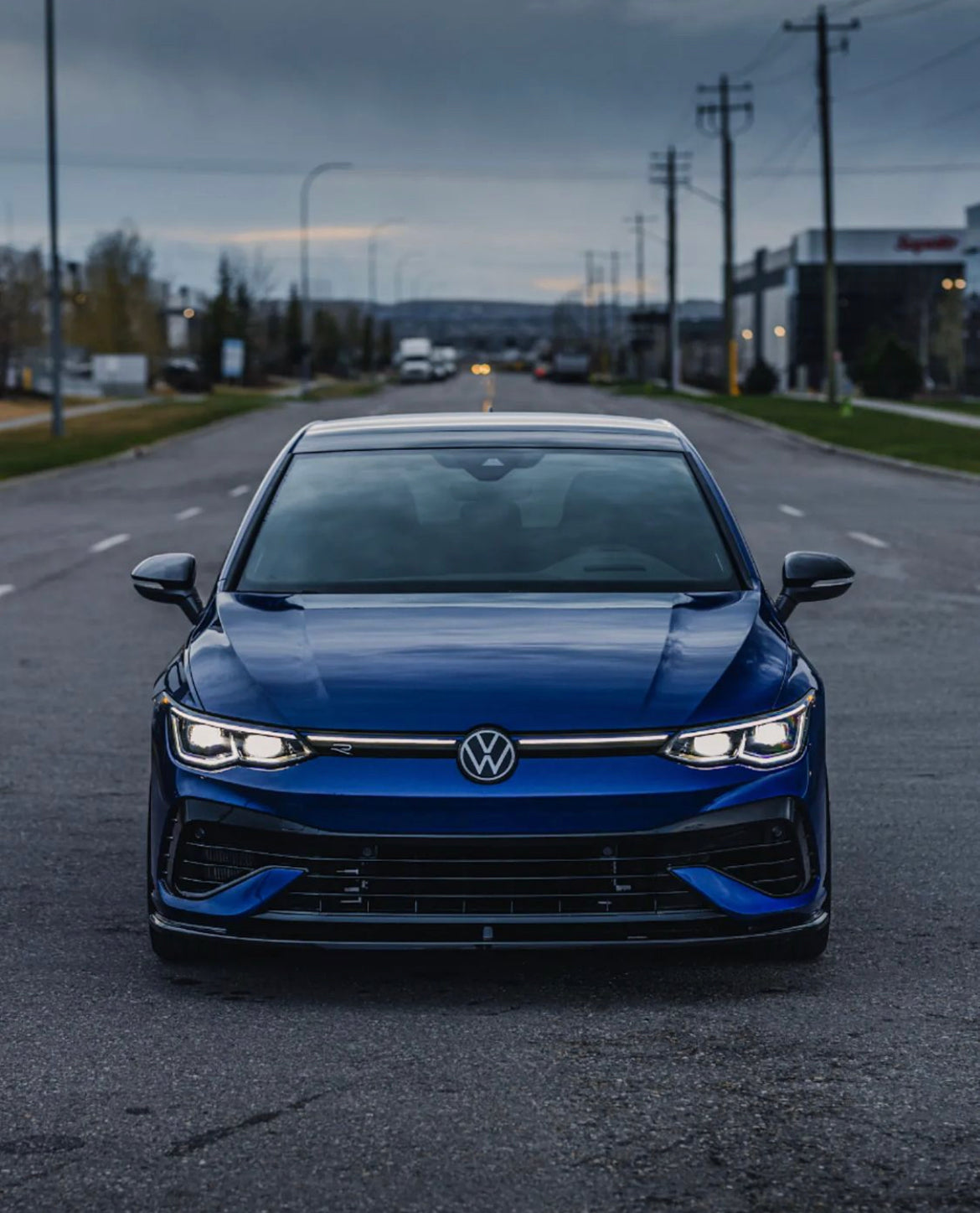 Volkswagen MK8 Golf R Front Splitter