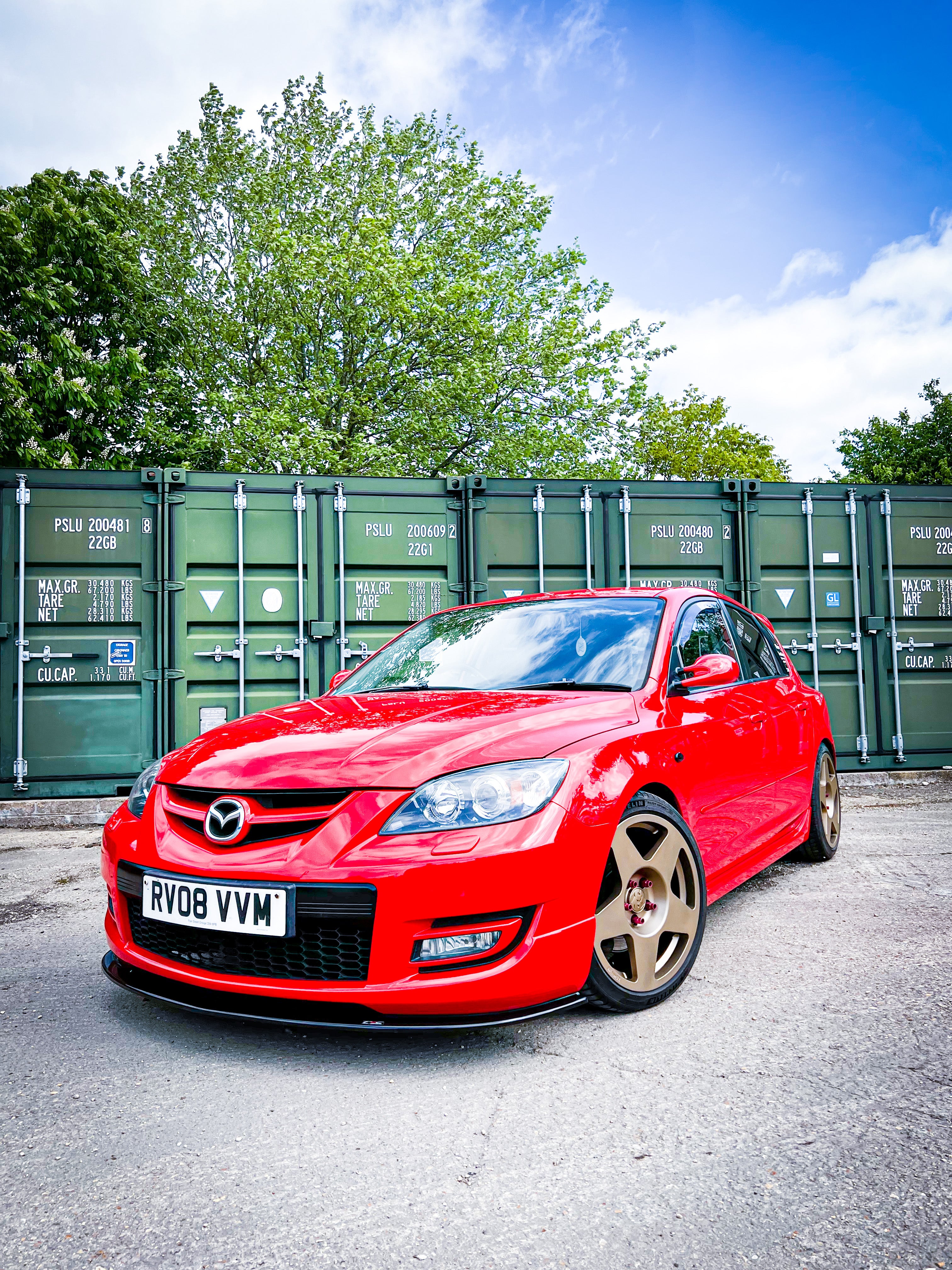 Mazda 3 MK1 MPS Front Splitter