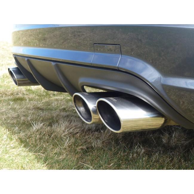 Mercedes W204 C200/C220/C250 (Diesel) AMG Quad Performance Exhaust