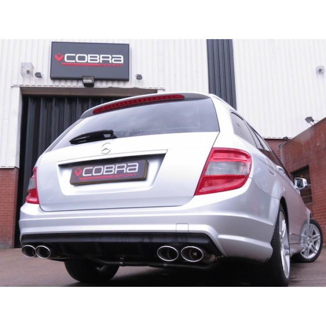 Mercedes W204 C200/C220/C250 (Diesel) AMG Quad Performance Exhaust