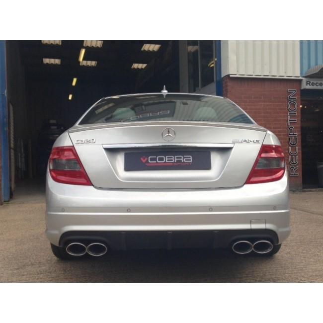 Mercedes W204 C200/C220/C250 (Diesel) AMG Quad Performance Exhaust