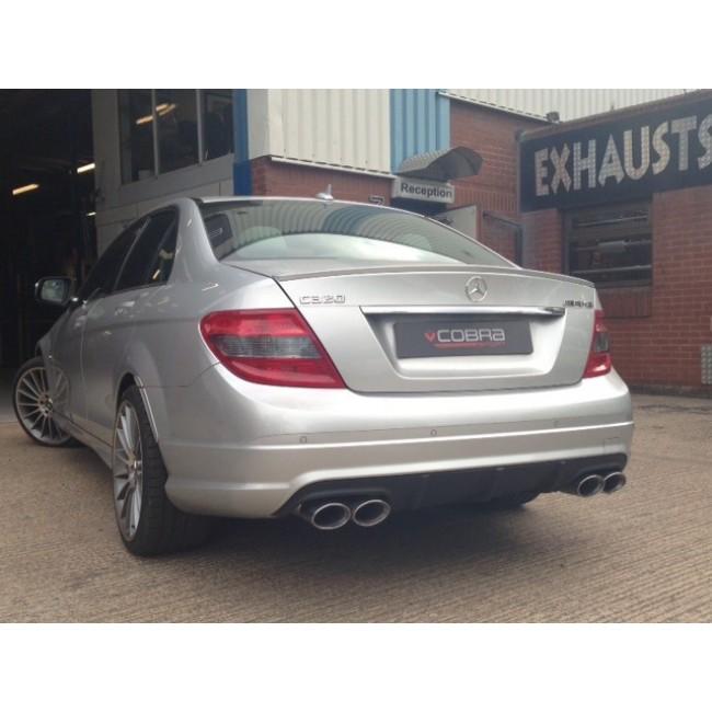 Mercedes W204 C200/C220/C250 (Diesel) AMG Quad Performance Exhaust