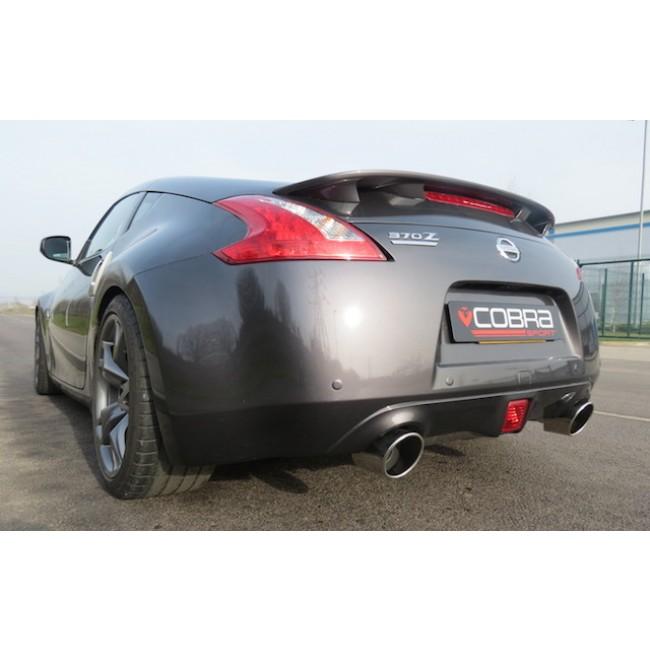 Nissan 370Z Cat Back Performance Exhaust (Y-Pipe, Centre and Rear Sections)