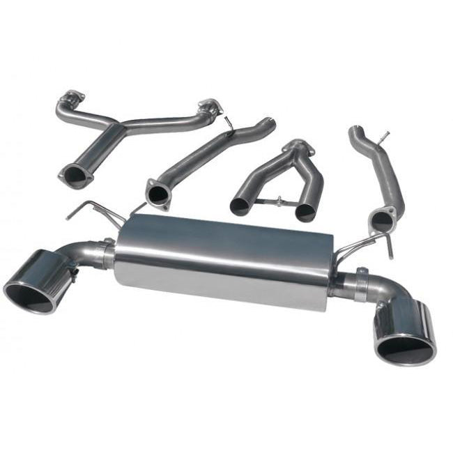 Nissan 370Z Cat Back Performance Exhaust (Y-Pipe, Centre and Rear Sections)