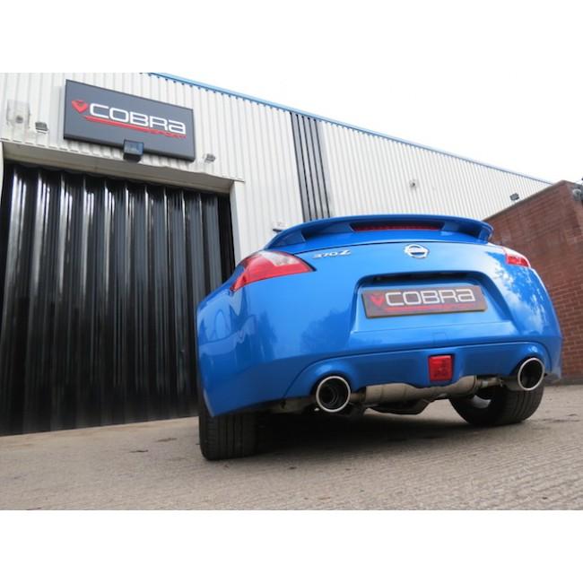 Nissan 370Z Centre and Rear Performance Exhaust Sections