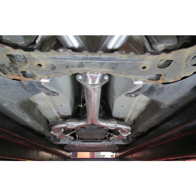 Nissan 370Z Cat Back Performance Exhaust (Y-Pipe, Centre and Rear Sections)