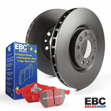 EBC Redstuff Pad & Plain Disc Kit PD02KF613