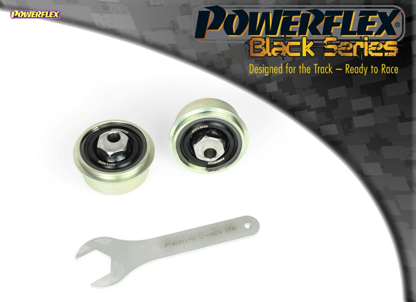 Front Wishbone Rear Bush & Caster Adjustable - Black Series Image
