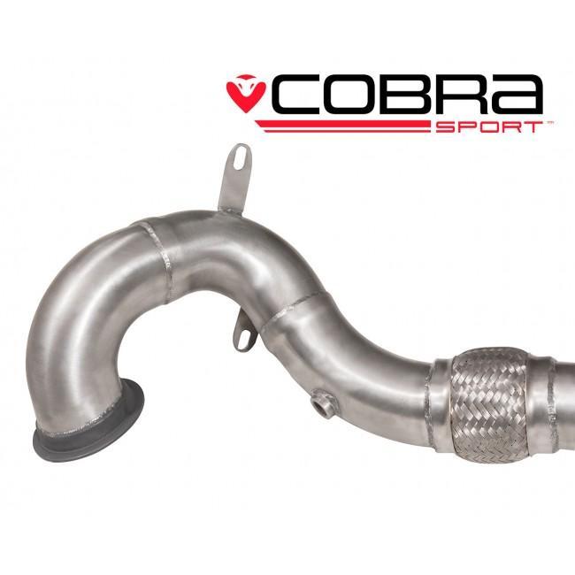 Seat Leon Cupra 280/290/300 (14-18) Sports Cat / De-Cat Front Downpipe Performance Exhaust