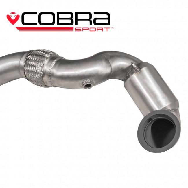 Seat Leon Cupra 280/290/300 (14-18) Sports Cat / De-Cat Front Downpipe Performance Exhaust