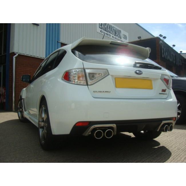 Subaru Impreza STI Turbo Hatchback (08-11) Cat Back Performance Exhaust