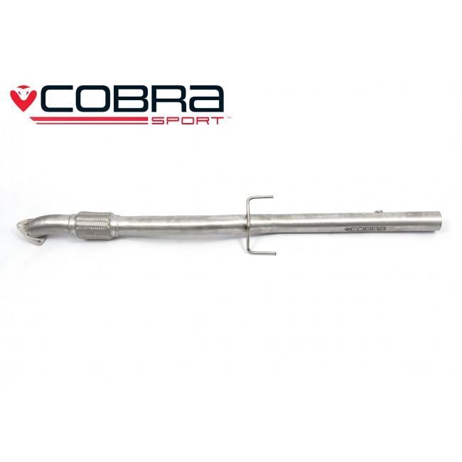 Vauxhall Corsa D VXR Nurburgring (07-09) Secondary Sports Cat / De-Cat Front Pipe Performance Exhaust