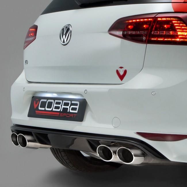 VW Golf R (Mk7) 2.0 TSI (5G) (12-18) Cat Back Performance Exhaust